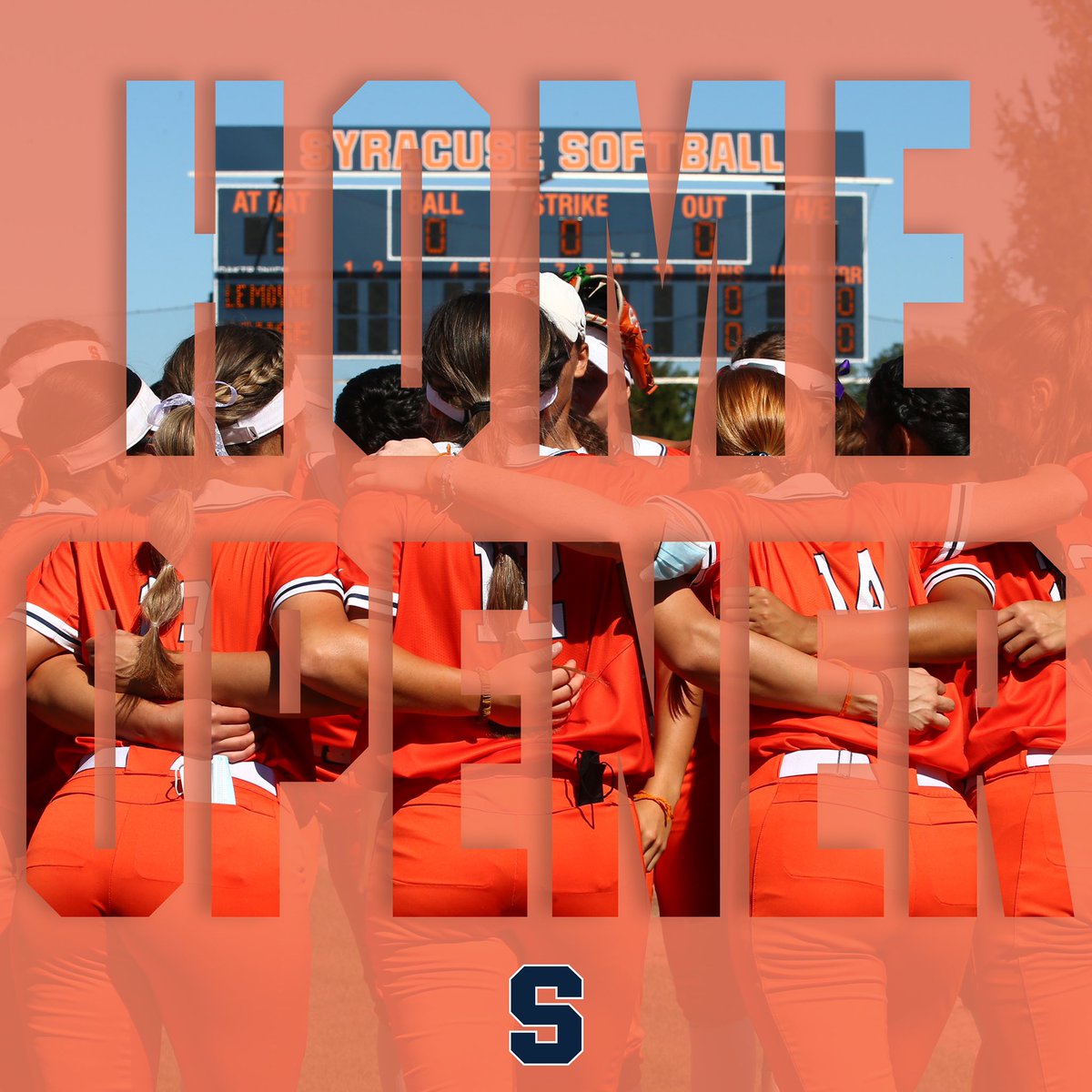 There’s no place like home 🍊

Home opener this weekend!
Saturday: double header 1pm &amp; 3pm
Sunday: 12 pm
📍Skytop Softball Field