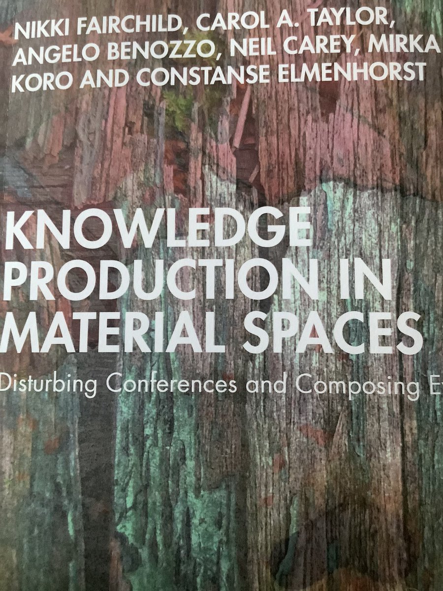 DonnaCarlyle8's tweet image. I highly recommend this excellent book. Just arrived in the post. Such innovative &amp;amp; creative insights. The ideas of having a ‘flirty lean’ towards posthumanism, being ‘enticed’ by Deleuze &amp;amp; Guattari, &amp;amp; ‘seduced’ by the ‘affective turn’ in ‘becoming-earthworm’ is very groovy🪱😊💛