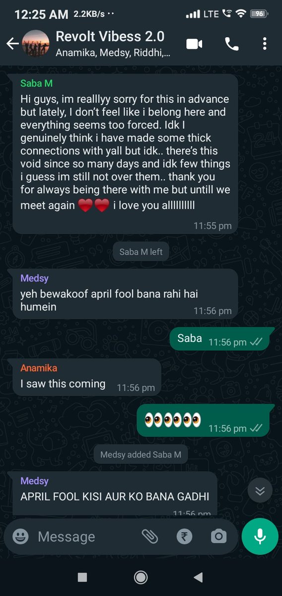 siriuslyswift's tweet photo. Not @sinfullysabs trying to prank us on April Fools.
Watch her fail in an epic fashion
#AprilFoolsDay #AprilFoolsFails #HowNotToDoAprilFools #SabafailingatAprilFools
@AnamikaBhowmi10 @kehnahikyaax @_Riddhi16 @Vidztweetz @veronica_sayz https://t.co/GTQJAoZrj5