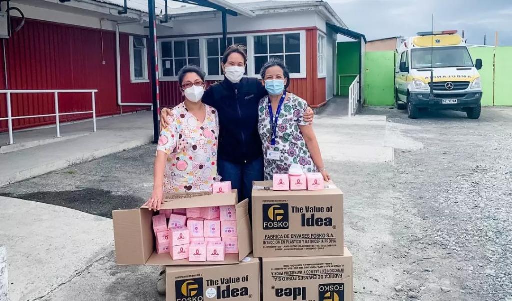 SSDelReloncavi's tweet photo. La empresa @palpa_cl realizó una donación de 300 dispositivos para auto examen de mamas al @HospitalChaiten y una capacitación telemática dirigida a usuarias de la comuna. #CáncerDeMamas https://t.co/xeJ5VrD5Nr