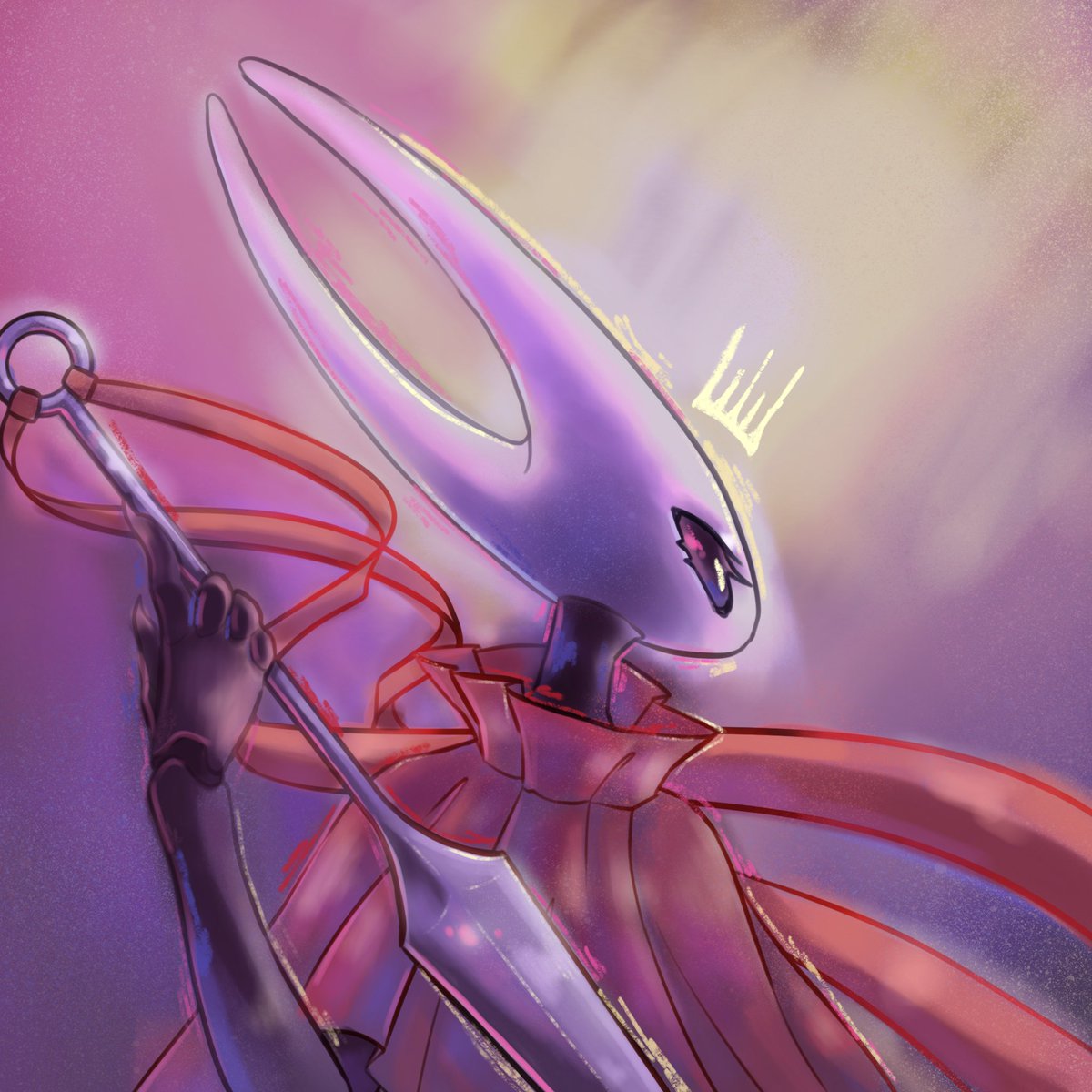 mond_tier's tweet photo. I love hornet so much 💛 definitly one of my favourite characters, and I am dying to play her in silksong 😩🤌 https://t.co/8Gr0HHlNKe