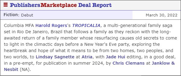 Please congratulate <a href="/JadeHui7/">Jade Hui</a> on her very first acquisition for <a href="/AtriaBooks/">Atria Books</a>!!! Jade is so dependable, kind, and smart. Any author would be lucky to have her as their future editor. Also Lindsay + Jade = a winning team! ⭐️