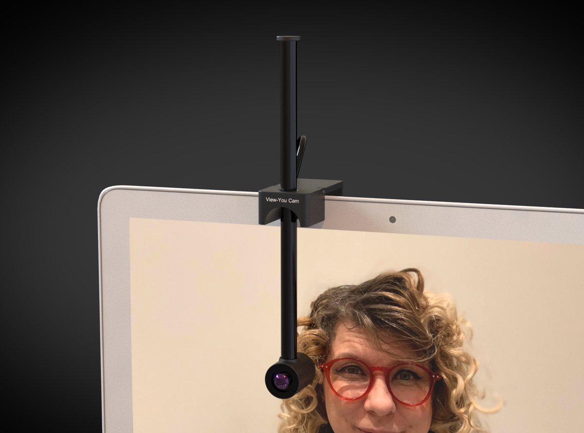 ViewYouCam's tweet photo. We have some GREAT NEWS! The waiting is finally over, we’ve secured investment - you can now go to https://t.co/kaS8RamByv and pre-order the world’s first webcam which you can move around the screen! Eye-line. Online. Redefined. https://t.co/dES7a5ic8l