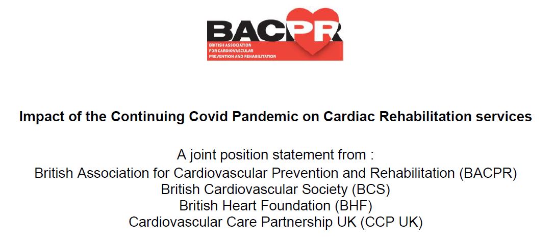 BACPR (@bacpr) on Twitter photo Joint BACPR statement highlighting importance of #cardiacrehab services being back in place -full initial assessment and personalised intervention for eligible patients needed
bacpr.org/news/new-bacpr…
<a href="/TheBHF/">British Heart Foundation</a> <a href="/BritishCardioSo/">British Cardiovascular Society</a> CCP UK Joint BACPR statement highlighting importance of #cardiacrehab services being back in place -full initial assessment and personalised intervention for eligible patients needed
bacpr.org/news/new-bacpr…
<a href="/TheBHF/">British Heart Foundation</a> <a href="/BritishCardioSo/">British Cardiovascular Society</a> CCP UK
