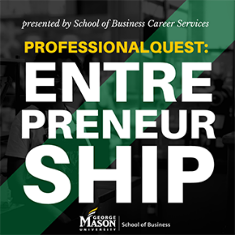 ciemason's tweet photo. "ProfessionalQuest: Entrepreneurship"
The School of Business Career Services &amp; CIE
🟢Tue 4/5
🟡10am-11am
🟢Zoom: https://t.co/RHe885XsiB
Join us for this is a great opportunity to learn from local entrepreneurs.

#entrepreneurship #MasonNation 
@GeorgeMasonU @GeorgeMasonBiz https://t.co/wvYpNLlPQF
