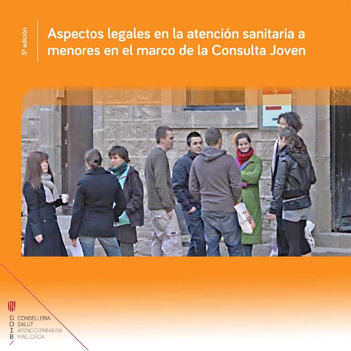 apmallorca's tweet photo. 🚨3a ed del 📝Aspectes legals en l'atenció sanitària a menors en el marc de la Consula Jove a #webapmallorca
👁️👁️https://t.co/r27L3jSUTj
#apalteucostat 🚸@salutGOIB @EDUN_IB @ibsalut https://t.co/7CBrIZjE7r