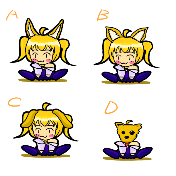 nekomail's tweet photo. @Lua_Chloe あなたはどのるあちゃんがすきですか? #Luaillust https://t.co/TNuq8NajGs