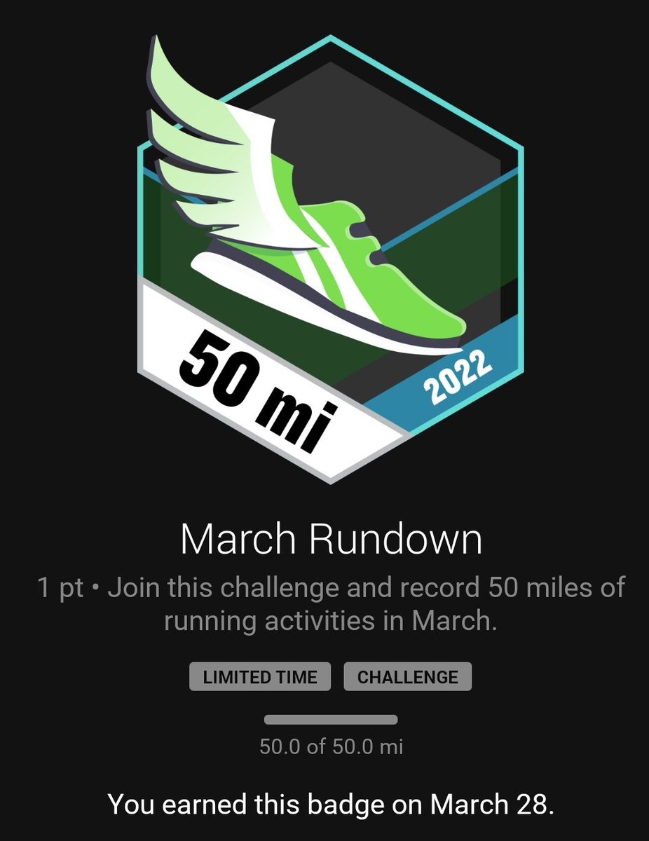 ASanmoogan's tweet photo. March 🏃‍♀️🚶‍♀️@Garmin @GarminFitness @Starbucks https://t.co/jowZ5NUkaY