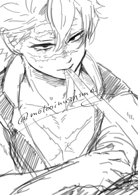 しゃかしゃか落書き。バランス悪いから全体は見せれない。
さらばノ 
