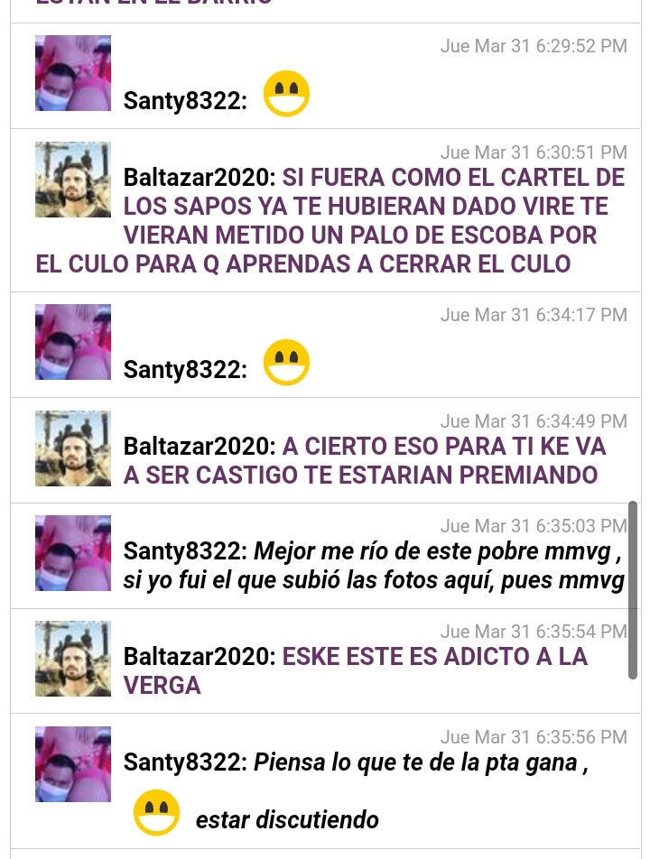 terrorprepagos's tweet photo. Tiene el mismo nivel del cerebro donde su cerebro tiene mierda o quien sabe sea el mismo, porque ambos son chiros chiros. https://t.co/9taOnnNjzc
