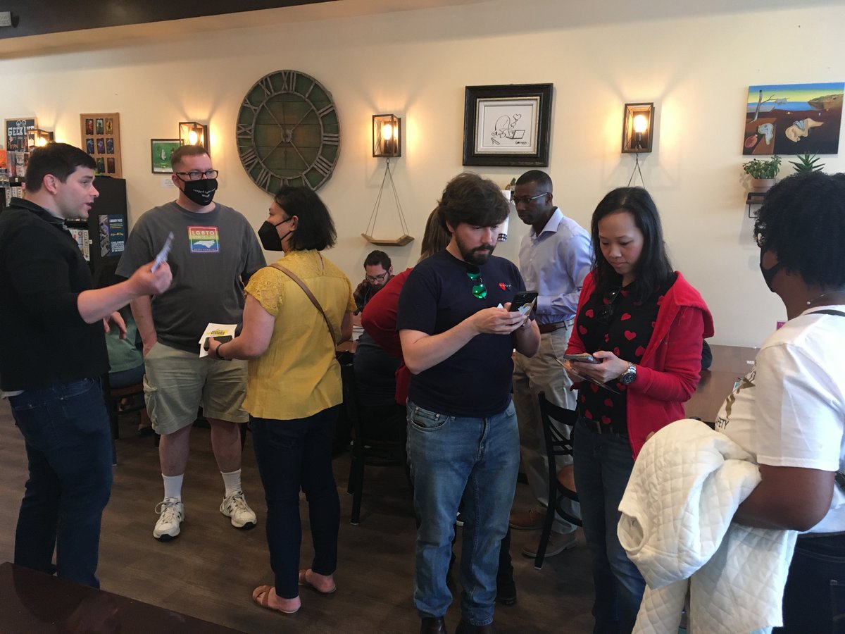 Happy #TDOV2022 !  Thank you to all who came to our meeting last night <a href="/MeeplesBrew/">Meeple's Brew</a> Morrisville!!