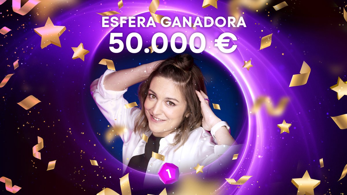 SecretStory_es's tweet photo. ¡Y la ganadora de los 50.000 euros correspondiente al juego de los secretos es MARTA con la esfera 1! #SecretSemifinal https://t.co/egZ0D6qex0