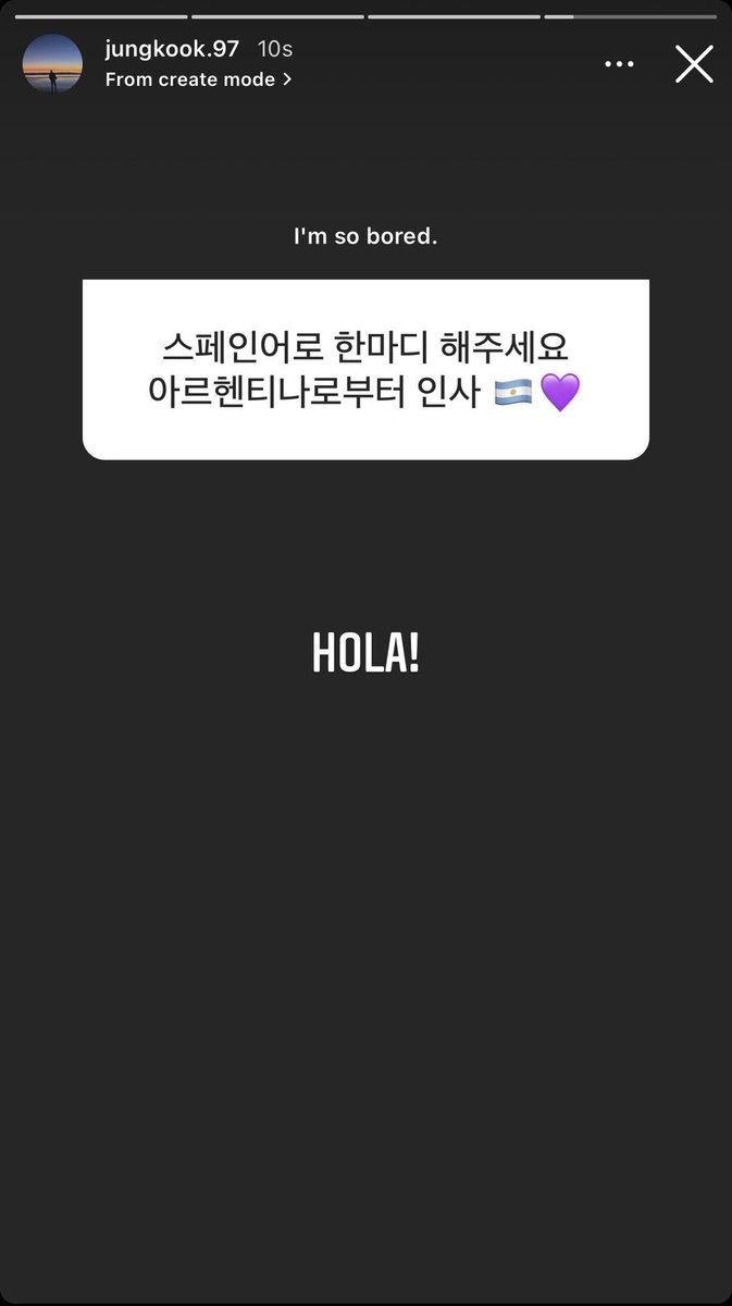 miiniyoongs's tweet photo. 💜 please say a word/phrase in spanish greeting from argentina 🇦🇷💜

🐰 HOLA! (hi in spanish) https://t.co/ePbb0WkbpR