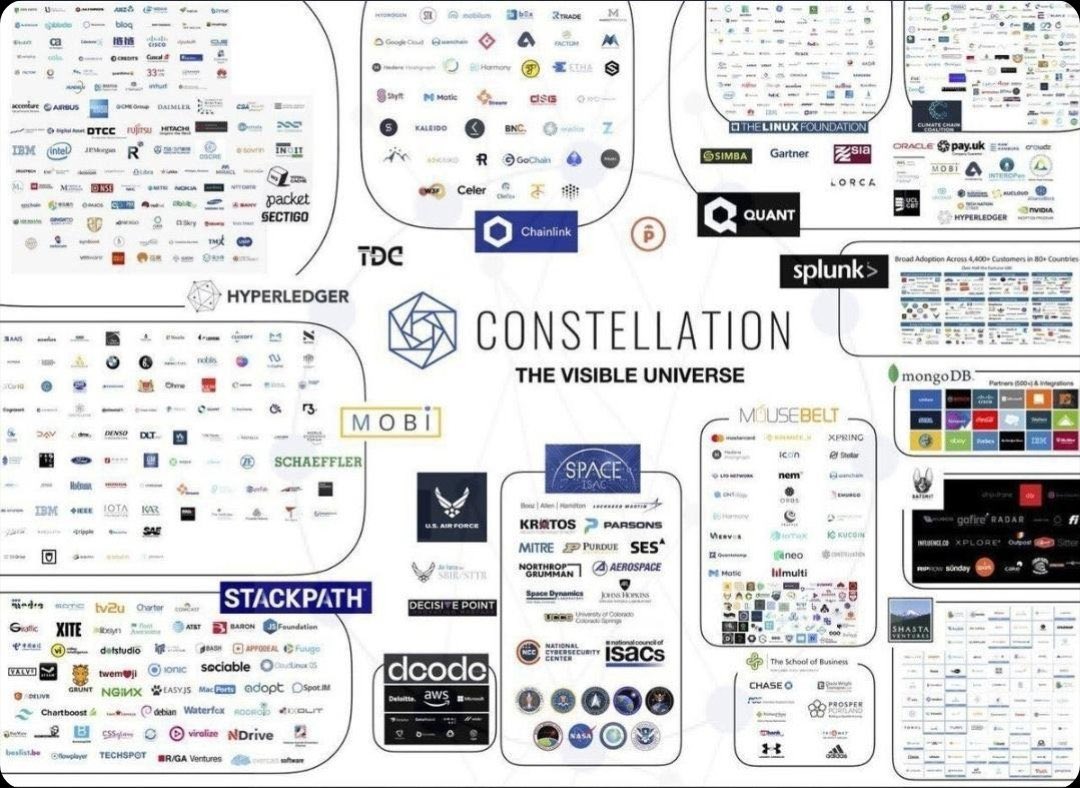 wysp3r's tweet photo. I have a $DAG @Conste11ation question. If this is the @Conste11ation network, is every one of these projects going to be using $DAG? https://t.co/oyL7SmMeCo
