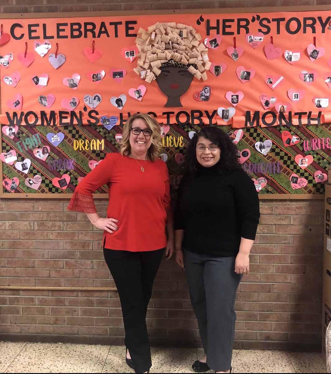 “There is no limit to what we, as women, can accomplish.” ~ Michelle Obama 
Thank you Superintendent Dr. Murray and Mrs. Crespo for hearing our voices! #RSDproud #10GWeRLeaders #WomensHistoryMonth <a href="/suelozada/">SusanLozada</a> <a href="/murrayjenni/">Dr. Jennifer Murray</a> <a href="/WandaCrespo76/">Wanda Crespo</a>