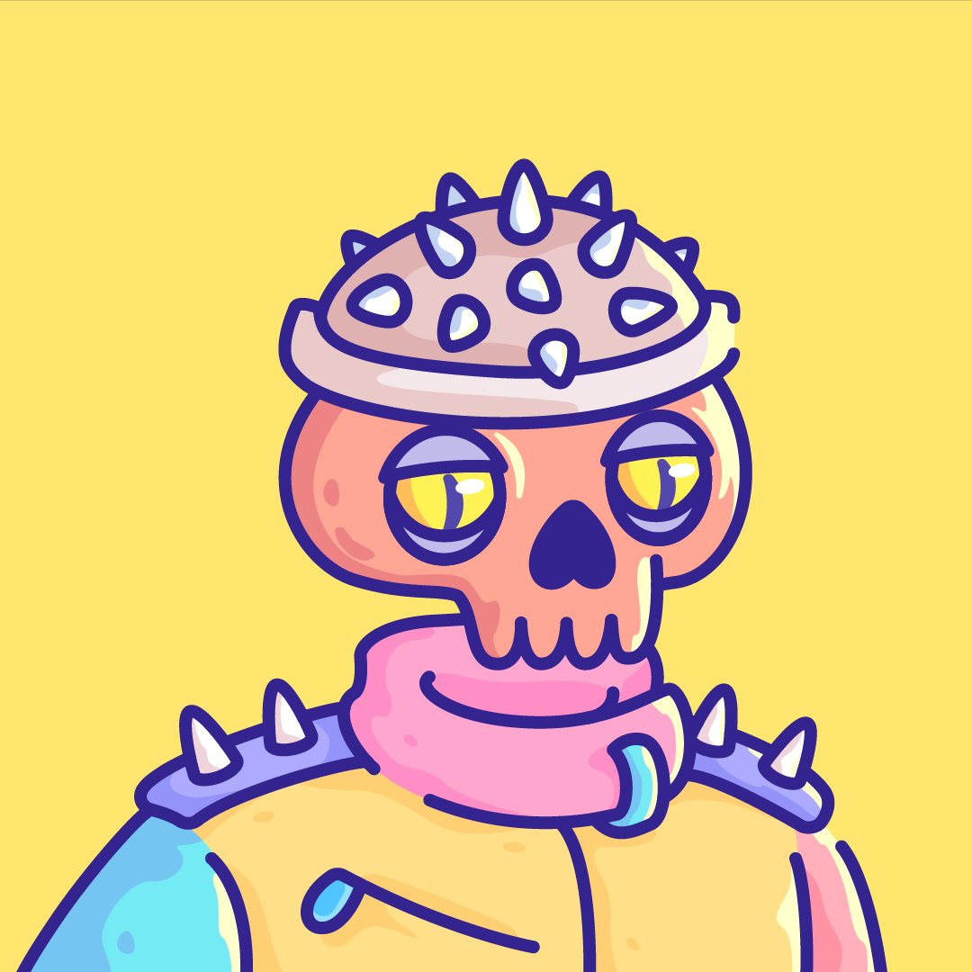 iCaarusGG's tweet photo. It was so much fun and frustration making the irl @TastyBonesNFT  BYPP Spike Jacket and Spike Helmet. Thanks to my wife for her patience in teaching me :-) #BeYourBone #BYB
Discord ID: iCaarus#7280 https://t.co/ReyLeOSwce