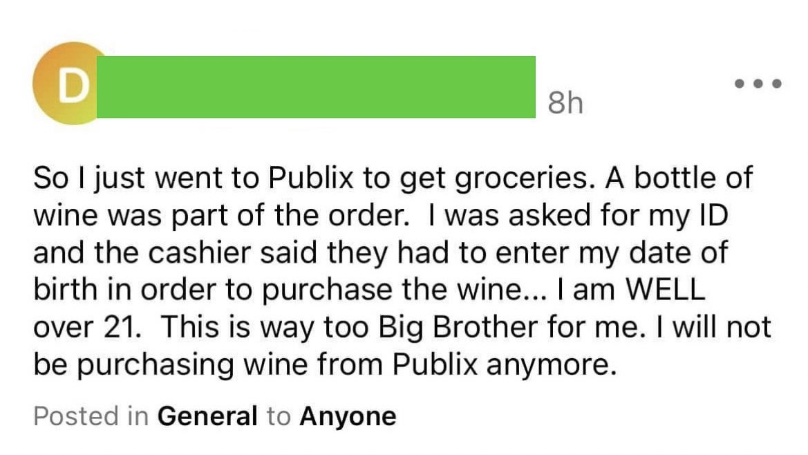 bestofnextdoor's tweet photo. Nextdoor is Twitter for old people. 🧐 https://t.co/PUaV7BotvT