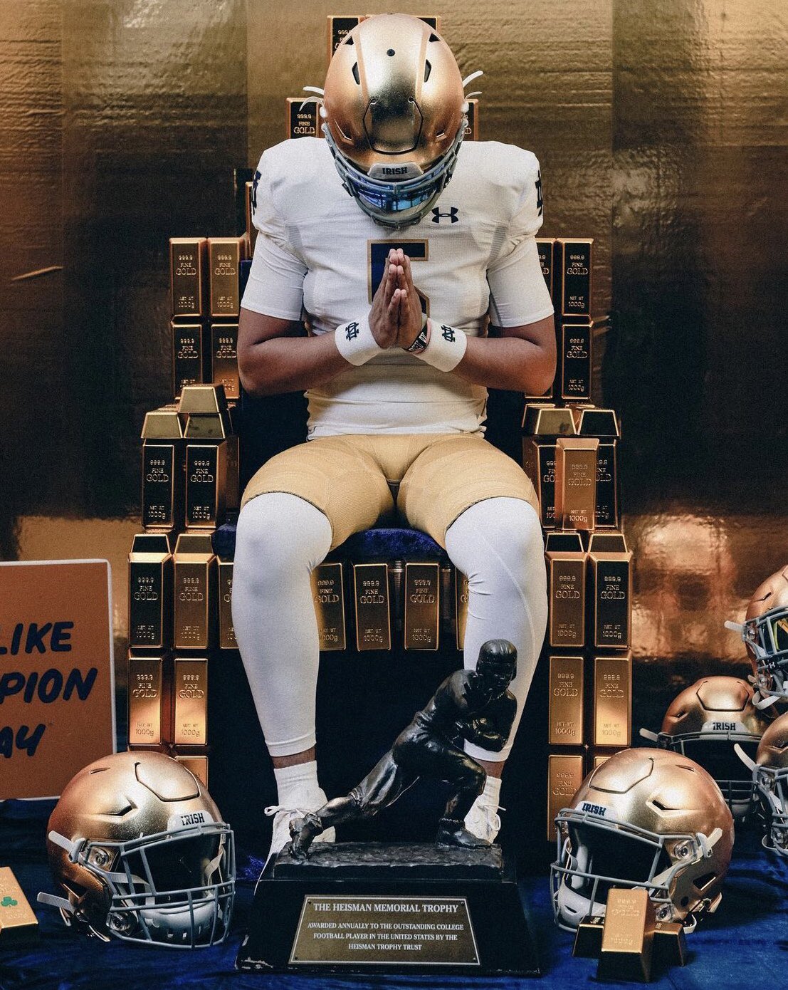 FQ Notre Dame 🍀 on Twitter "Dante Moore 2025 Heisman 🍀🏆 https//t.co