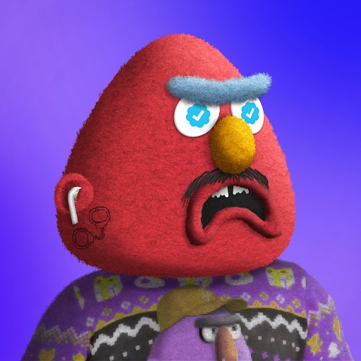#NewNFTProfilePic Has been my fav since the collection dropped he’s finally mine! NFT by <a href="/grumpetsNFT/">Grumpets</a> #NFT