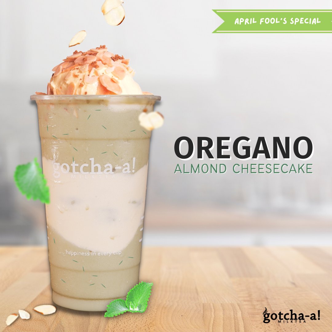 gotchaamilktea's tweet photo. Eto na ba ang tatapos sa ubo ko araw araw? 😂

#oreganoalmondcheesecake #gotchaamilktea #AprilFoolsDay https://t.co/KmaHPOaf9l