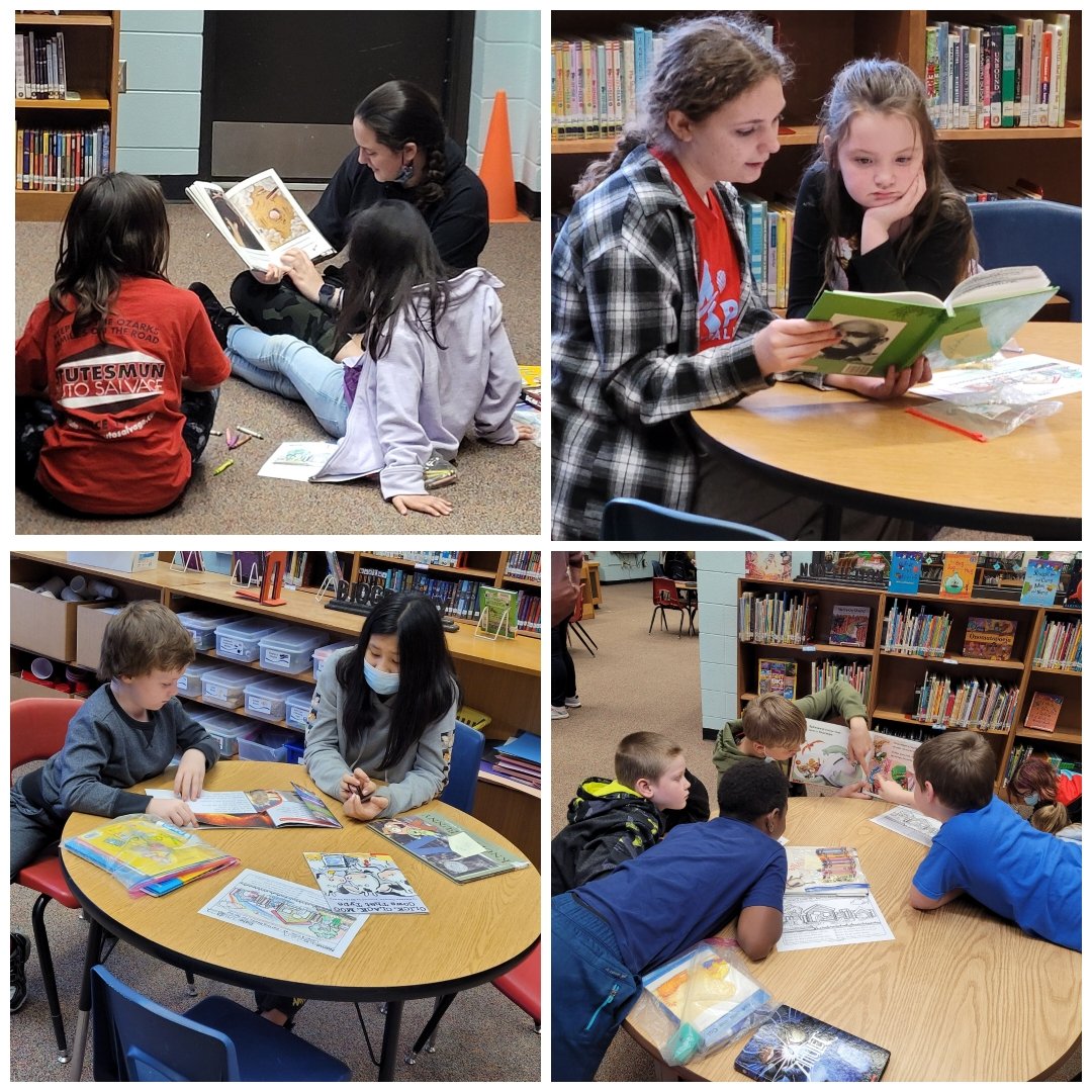 Reading buddies are so much fun! Lots of reading happening today!
<a href="/ReedAcademy1/">Reed Academy</a> 
<a href="/BowermanStars/">BowermanStars</a> 
<a href="/Foundation4SPS/">Foundation for SPS</a> 
<a href="/officialSPS/">Springfield Public Schools</a>