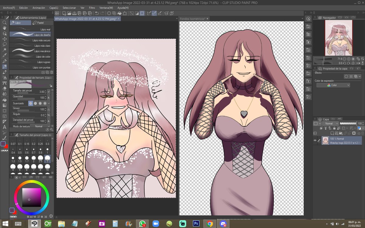 lius4u5's tweet photo. Redibujando Dibujos de mis Patreons. en proceso
#OC #OCs #ANIME #animegirl #manga #mangagirl #digitalart #digitalillustration #lius4u5 #CTdD #GazaposDibujando #commissionsopen #Commission https://t.co/JRrqR02Vmf