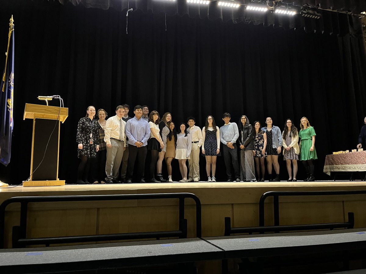 Congratulations to the newest members of the World Language Honor Society! What a wonderful night! <a href="/CHSLanguageDept/">Carmel HS World Language Dept</a> <a href="/Carmelschools/">Carmel Central School District</a> <a href="/CarmelHS_info/">CarmelHS_info</a>
