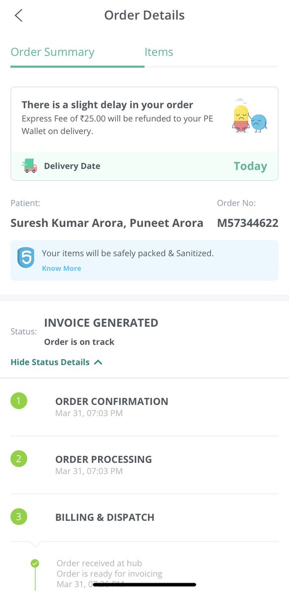 puneetarora777's tweet image. @pharmeasyapp You guys make the false commitments very confidently, if you can’t deliver the order with Express delivery don’t commit while ordering, someone can be in urgent need and stay stuck because of your irresponsible behaviour. #falsecommitments #poorcustomerservice