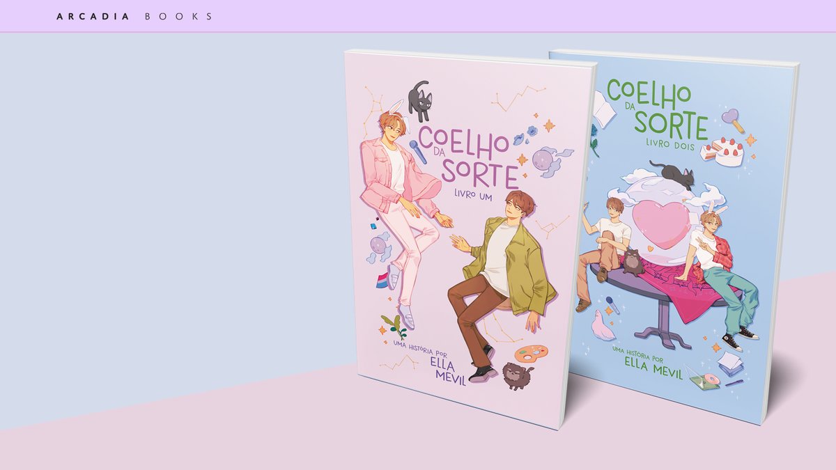 SÉRIE: COELHO DA SORTE vol. 1 e vol. 2🐰🍀
- Venda do dia 1 a 25 de abril (única do ano)
- Extras e frete inclusos
- Produção independente, leia a descrição, os prazos são longos!

Por favor, deem RT pra alcançar mais pessoas💜

godkiller.com.br 
#CoelhodaSorte🐰🍀