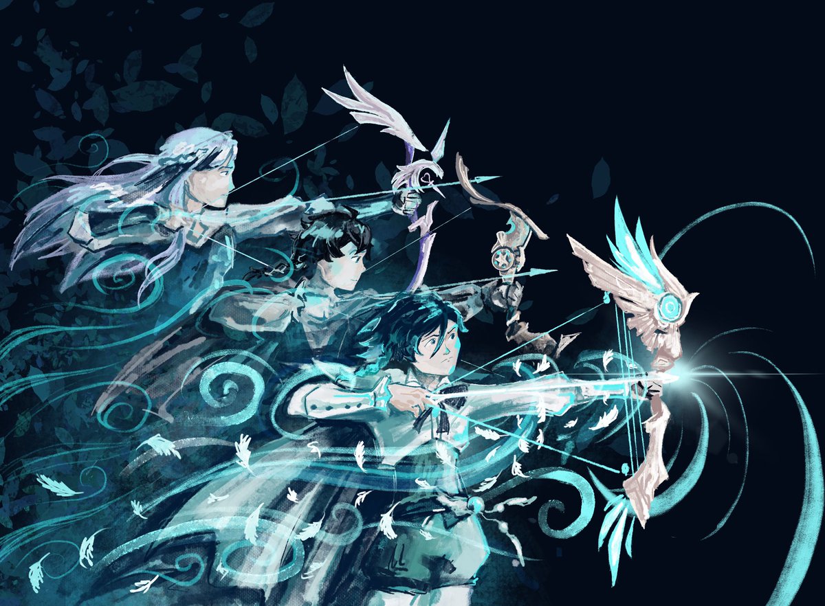 DPsicose's tweet photo. Splitting Gales

*Venti’s first constellation, allows him to fire 2 additional arrows 

#原神 #GenshinImapct #Venti #NamelessBard #Amos #carmendei https://t.co/6C4XJijX12