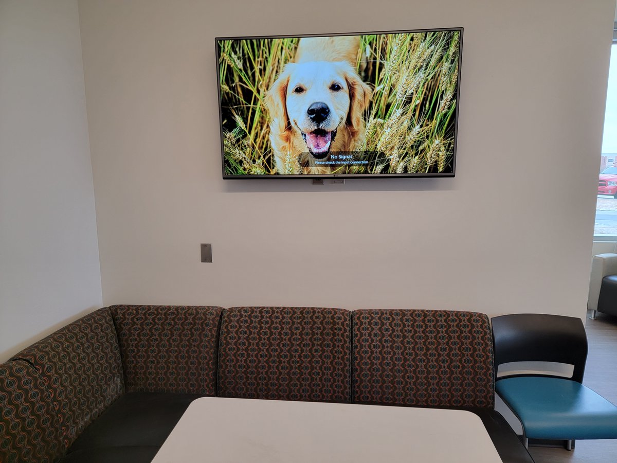 Kings_HartLLC's tweet photo. 5 Tv Install 
https://t.co/XqYBrxiFqB
#conferenceroom #tvmount #commercialjob #commercialinstall #tvmounting #hometheater #AudioVisualSolutions #audiovisual #itsolutions #homeautomation #lowvoltage #lowvoltagewiring #videowall #smallbusiness #KingsHartCommunications #omaha https://t.co/qALNoagLEG
