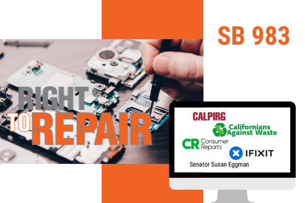 law_LH1's tweet photo. The scrap heap is only becoming larger each day, which is why we need our #RightToRepair. Thank you 
@SenSusanEggman
 for introducing #SB983. Californians need this step now more than ever! https://t.co/XdovEaXQ4v