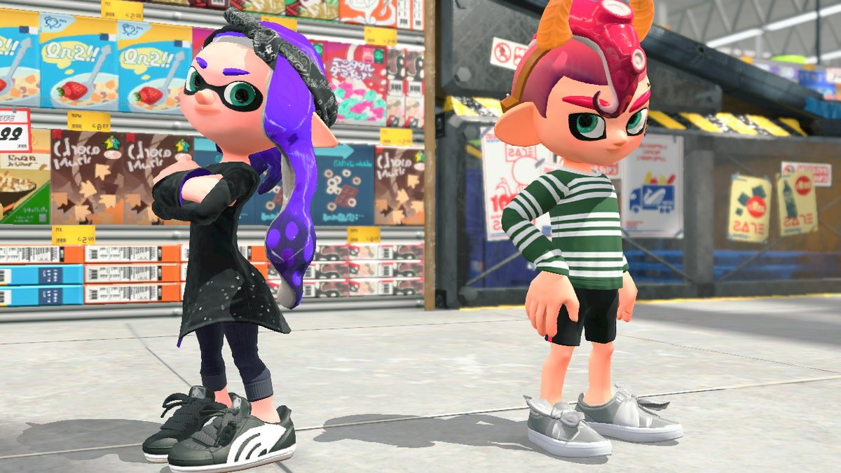 POV: they're abt to kick your ass at walmart #Splatoon2