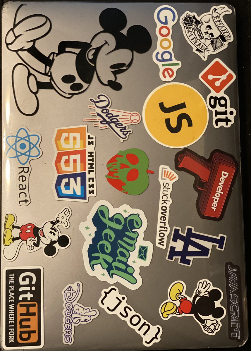 DevTony03's tweet image. I know I’m not the only one with Laptop stickers. Here is what my #MacBook currently looks like.
Let’s see yours 👀 

P.S
I need some #iOSSwift stickers. Anyone know where I can get some? 

#HTML #CSS #EmailDev #iOSDev #iOS #SwiftLang #Javascript #emailgeeks #Developer #Stickers