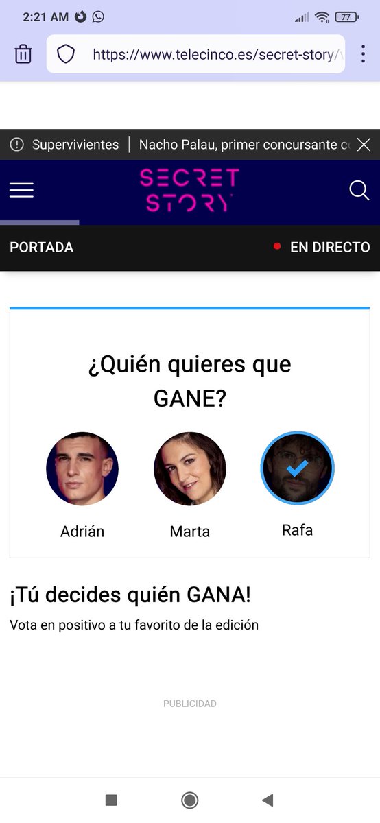 ilikeicecreams1's tweet photo. ¿En qué momento pensastéis "Rafa merece ser el ganador de este concurso"?

Empiezo yo: cuando tenía que elegir "Inmunidad o nominación" con Carmen, lo echaron a suertes, ganó él y eligió nominación.

Explicación y votito! 😚

#Rafa1A #Ramen1A #RafaSemiFinal #RafaGanador https://t.co/9IaQalOus1