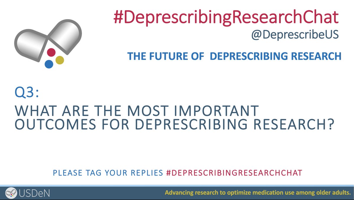 US Deprescribing Research Network (USDeN) tweet media