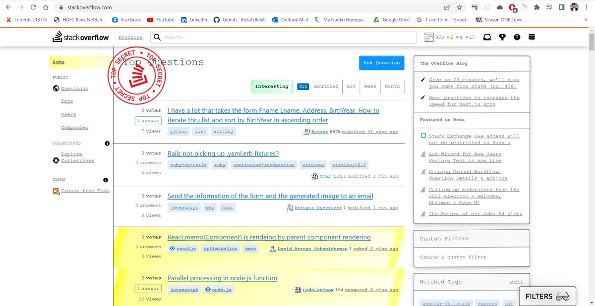 imdbelal's tweet photo. is @StackOverflow  hacked?
#StackOverflow https://t.co/lDiSgGbwCS