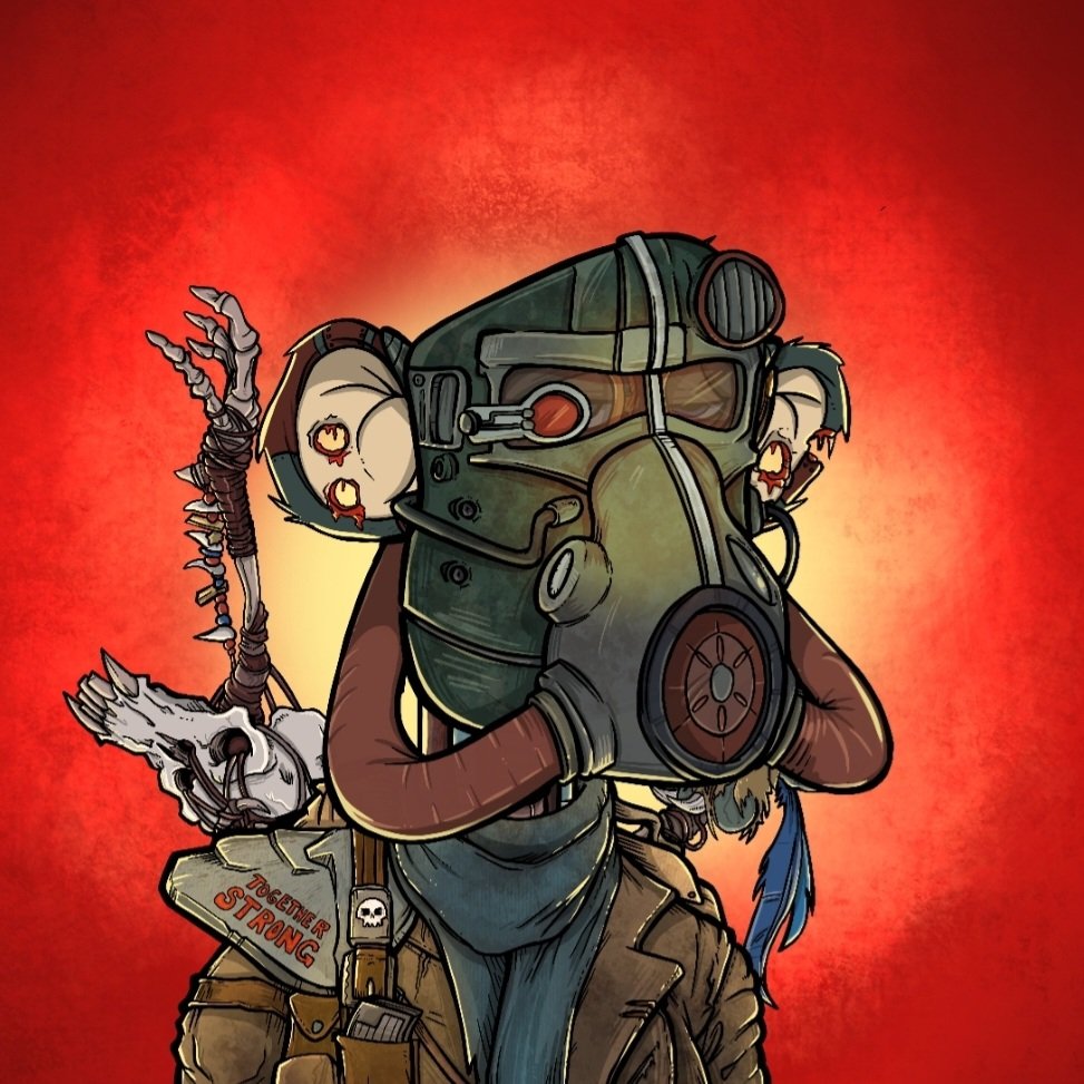 #NewProfilePic <a href="/MaskedAAPEClub/">Masked Ape Club</a> <a href="/apocalypticapes/">Apocalyptic Apes | 🦍</a> <a href="/AAPEQueens/">Apocalyptic Queen Apes 👑🦍</a> is the finest group in existence. I've got my V1 mask. @AApeCommunity ROLL CALL V1 V2 Psycho Welder all masks welcome show your masks off #AAPES #AAPEARMY don't sit around saying I should of bought one. DO IT NOW!!