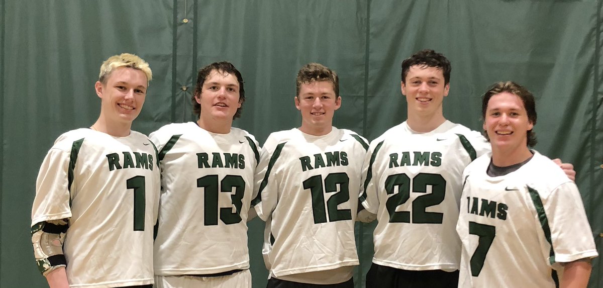 Meet your 2022 MHS Boys Lacrosse Captains (L-R) Dan Kane, Ethan Grindle, Ean Scholz, Casey Trodden, Jack Markley #gorams <a href="/RamsHSBoysLax/">Marshfield Boys Lacrosse</a>