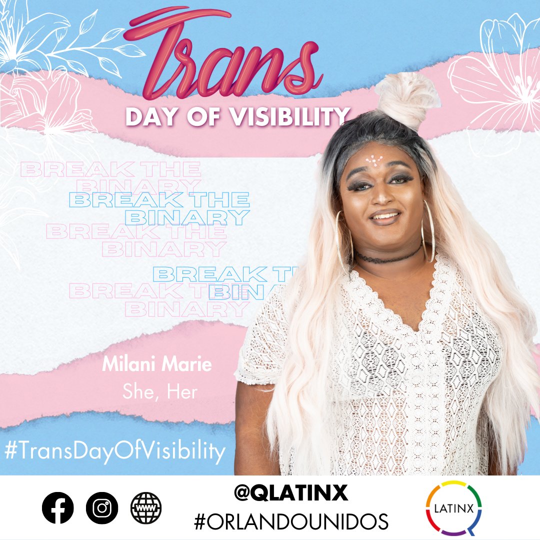 Sending our love, support and respect to all transgender folks on this #TransDayOfVisibility We see you and stand (or march!) with you on your journey for greater visibility, access, justice, equal treatment and space in leadership. 

Support trans spaces.
Uplift trans voices.