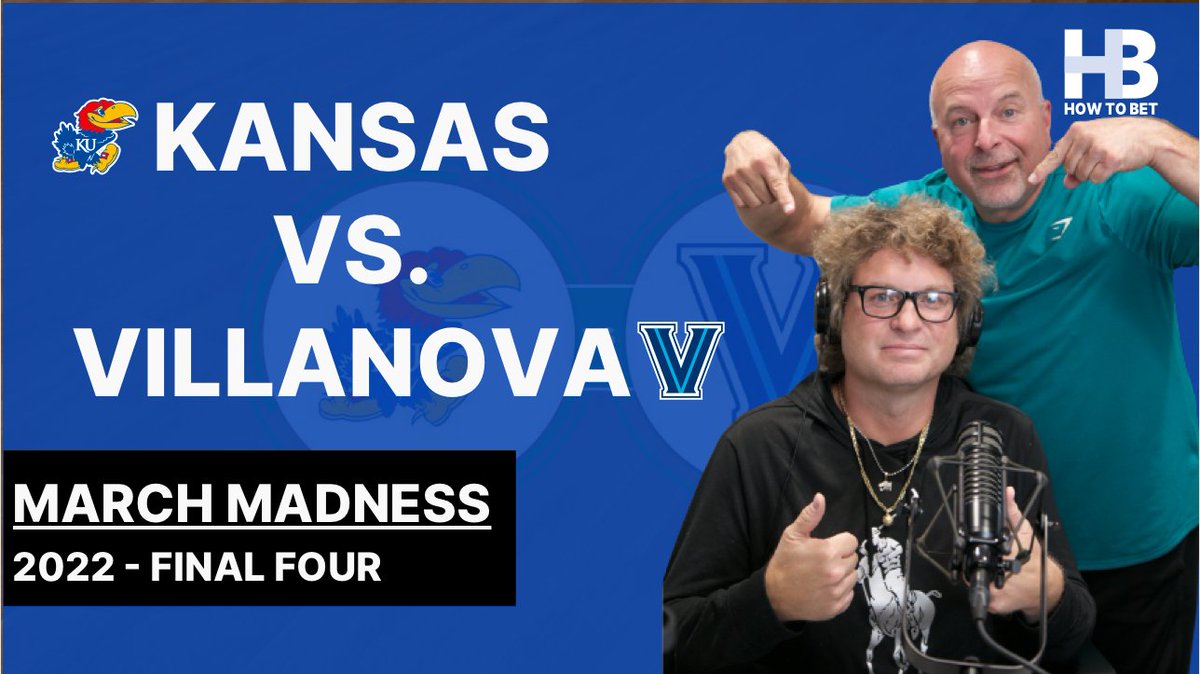 HowToBet_com's tweet photo. Kansas vs Villanova is the game on everyone's lips! As March Madness comes to a dramatic close, make sure you make the most out of what's left don't miss our breakdown below. @TheProdigalSean @Feinline33  

Watch here:➡️ https://t.co/CtPhYNn4VQ

#howtobet #marchmadness #finalfour https://t.co/JFIlYR4bOl