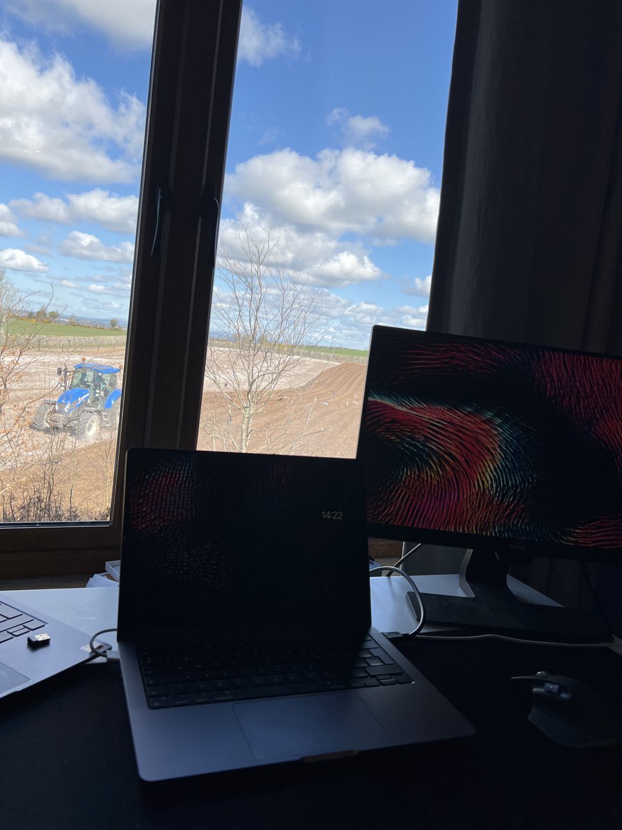 Views from the office/bedroom today