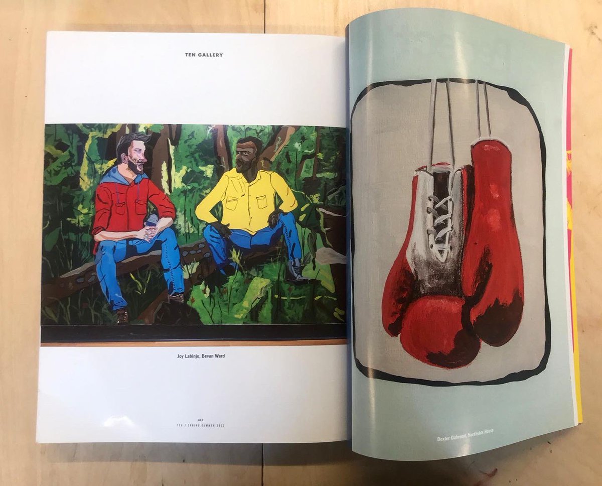 A 12-page feature on <a href="/Hospital_Rooms/">Hospital Rooms</a> in the new issue of <a href="/10magazine_/">10 Magazine</a>, with some beautiful images of works in mental health units by artists including @NicolaBealing, <a href="/_sophieclements/">Sophie Clements</a> and <a href="/haroldoffeh/">Harold Offeh</a>.

#acesupported