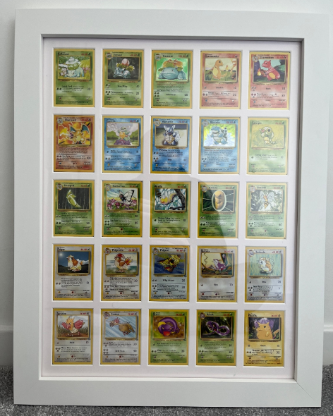 fabled_framing's tweet photo. Prefer a white frame? This one's for you. #tradingcards #pokemon #pokemoncards #tcg #pokemoncommunity https://t.co/9glfORM9UI