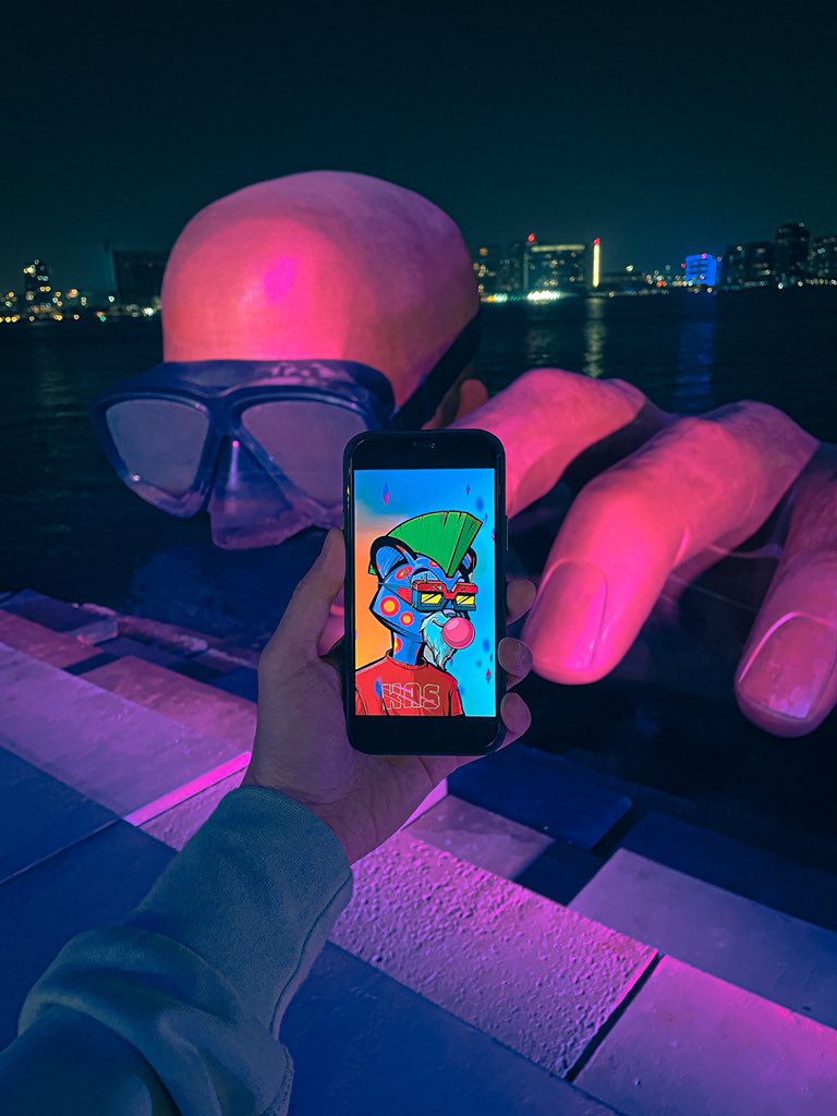 We are in Abu-Dhabi 🇦🇪 

#nft #uae #BinanceBlockchainWeek #NFTCommunity #NFTs #NFTdrop #nftcollector #nftcollection