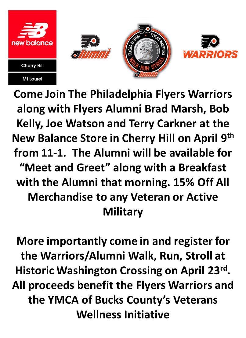 hoffer21's tweet image. Come join us on Saturday April 9th 11-1 for a Meet and Greet with Flyers Legends Bob Kelly, Brad Marsh, Joe Watson and Terry 

Click here: flyersalumni.net/flyers-alumni/