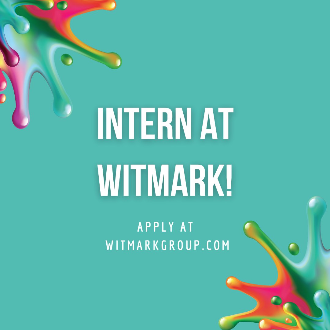 witmarkgroup's tweet photo. We’re hiring! Launch your career by interning with our marketing team. 

Open positions:
Marketing Intern

Click the link in our bio to learn more!

#Internship #Hiring #Marketing #Employment #Jobs #Santabarbara #santabarbarajobs https://t.co/YLd9SayOrU
