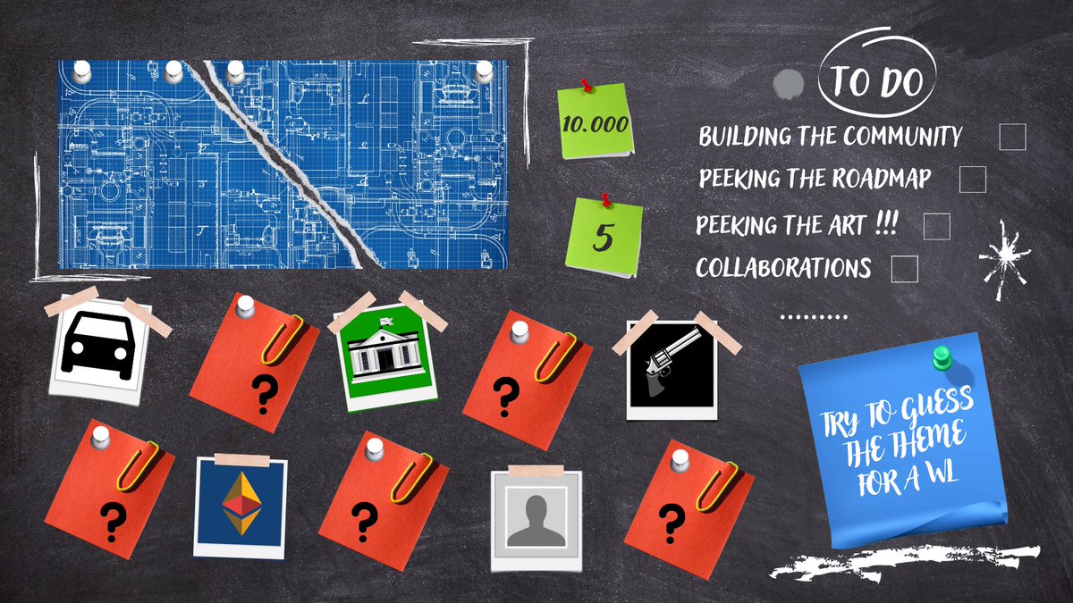 ThePlanAnft's tweet photo. Plan is ready📌
Collecting the correct people for the job 👤👀

Follow for further updates! We got a plan...💎💎💎

#NFT #NFTGiveaway #NFTCommunity #NFTGiveaways #NFTcollection #NFTs #NFTProject #ETH #Ethereum https://t.co/WmSuKAt488
