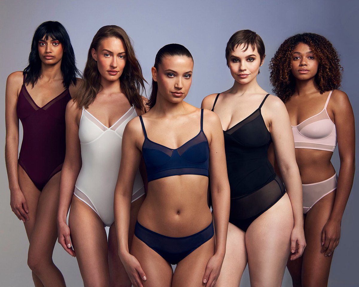 heiststudios's tweet photo. The Sheer Collection…but not like you’ve seen it before 🙌🏼

Shop The Sheer Collection now ✨

📸: @dimahohlovstudio
👯: @ameeramian @jadewarnes @candiceblackburn @iamrachelspencer @mxurxen
💇🏻‍♀️ : @mikeogorman_
💄: @mariebruce
💭: @saintlukeartists https://t.co/rRXliy4HXg