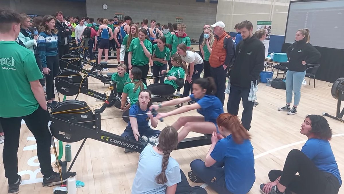 get_rowing's tweet photo. Well what a day we had at the Munster indoor #blitzit today in @ULimsport 1000 students from Cork, Clare, Limerick and Tipperary , 185 teams, 15 relay races and many many medals, thanks to @ROWfit_VIRC and @Limericksports for their support. Loads more photos to follow tomorrow. https://t.co/YTsqI4vpFJ